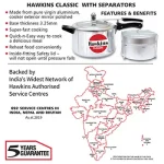 Hawkins Classic with Aluminium Separator 5 Litre (CL51) - Image 5