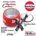 Ceramic-Coated Hawkins Contura (Tomato Red) 3 Litre (CTR30) - Image 2
